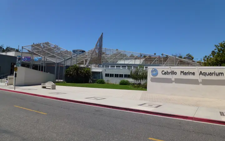Entrance of the Cabrillo Marine Aquarium in San Pedro