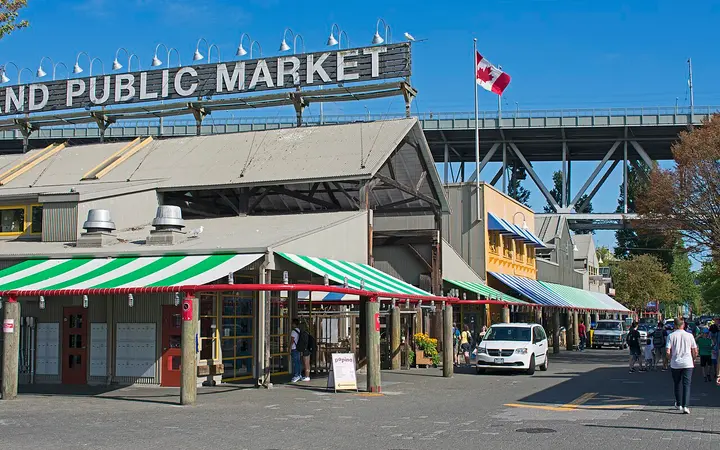 Entrance to Granville Island Public Market